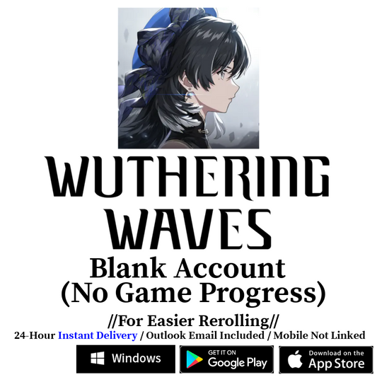 [ALL SERVERS] [INSTANT] (BUY 1 GET 5) Wuthering Waves Blank Account
