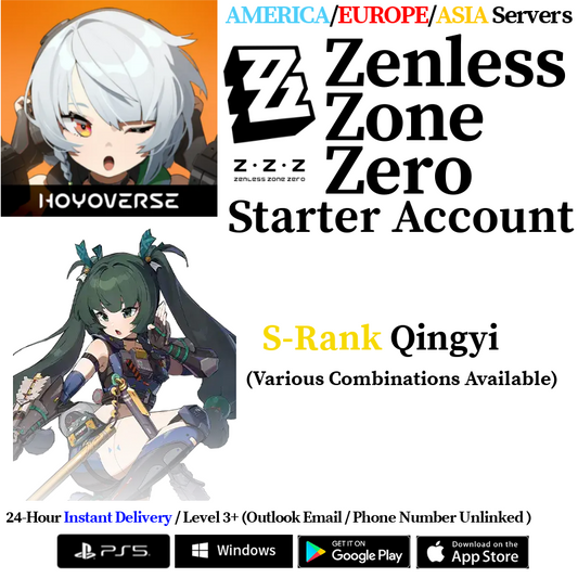 [AMERICA/EUROPE/ASIA] [INSTANT] Qingyi Zenless Zone Zero Starter Account