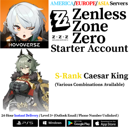 [AMERICA/EUROPE/ASIA] [INSTANT] Caesar King Zenless Zone Zero Starter Account