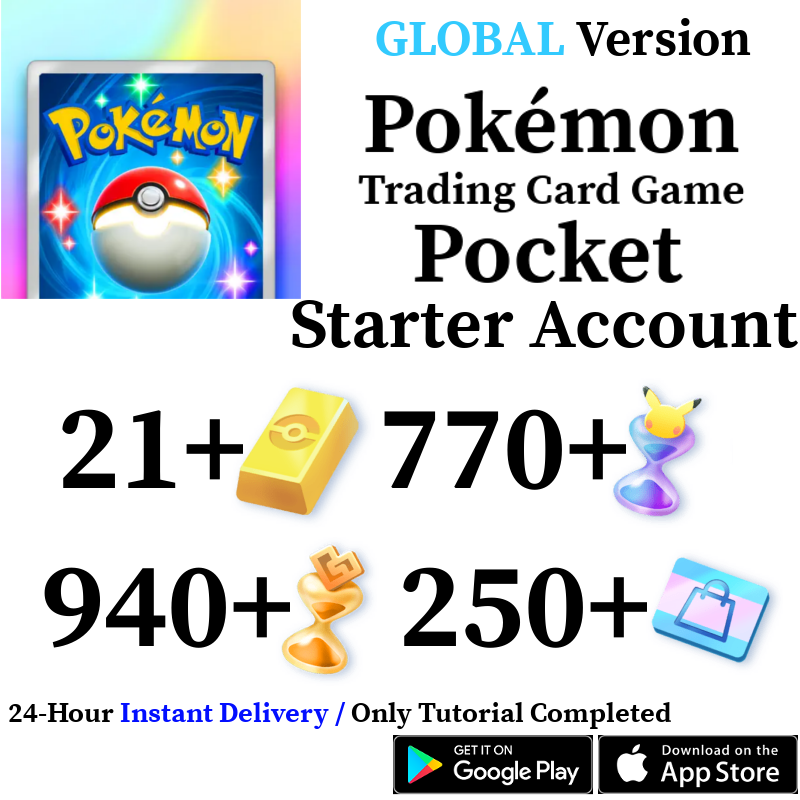 [GLOBAL] [INSTANT] Pokémon Pokemon TCG Pocket Starter Reroll Account