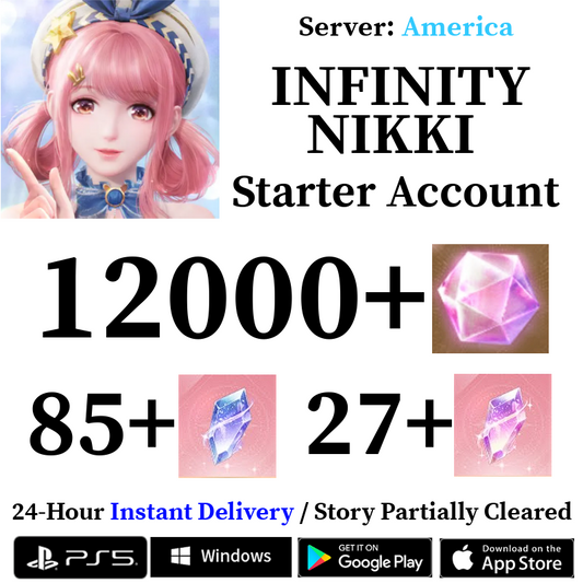 [AMERICA] [INSTANT] 12000+ Diamonds | Infinity Nikki Starter Reroll Account