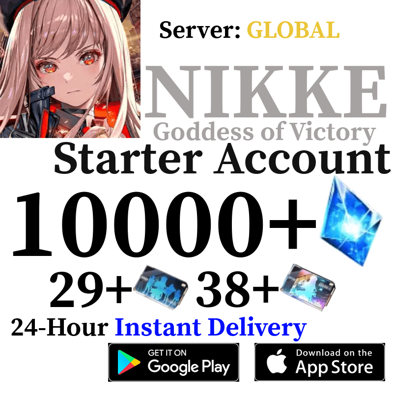 [GLOBAL] [INSTANT] 10000+ Gems GODDESS OF VICTORY: NIKKE Starter Reroll Account - Skye1204 Gaming Shop