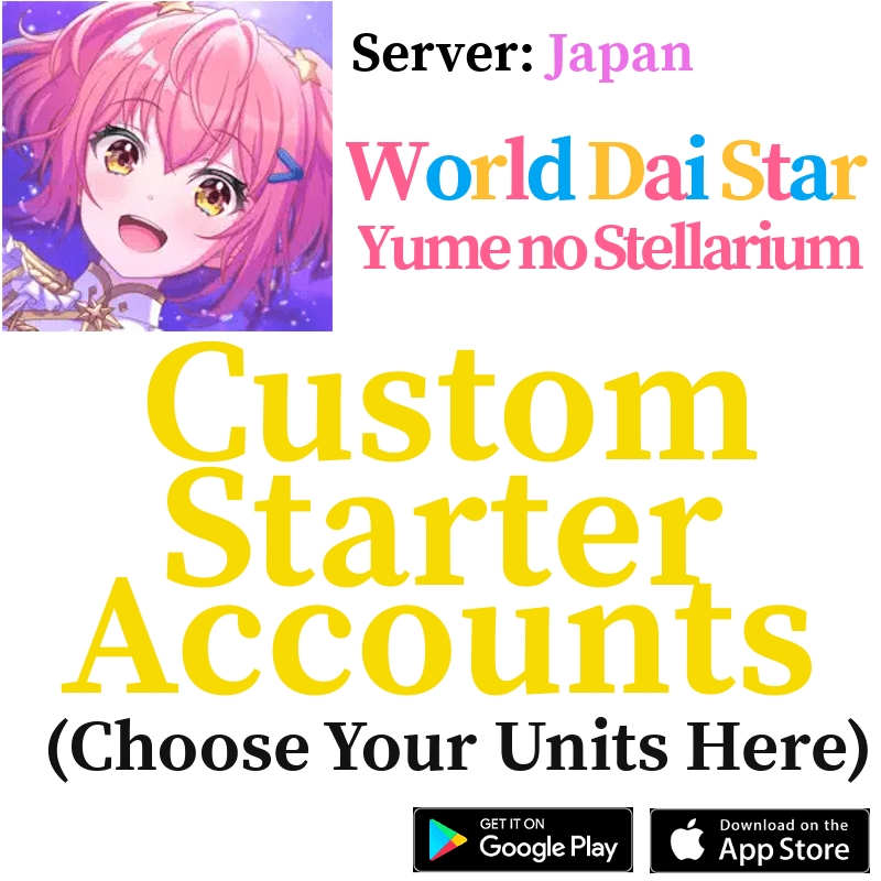 [JP] Custom Selective Starter Accounts World Dai Star: Yume no Stellarium - Skye1204 Gaming Shop
